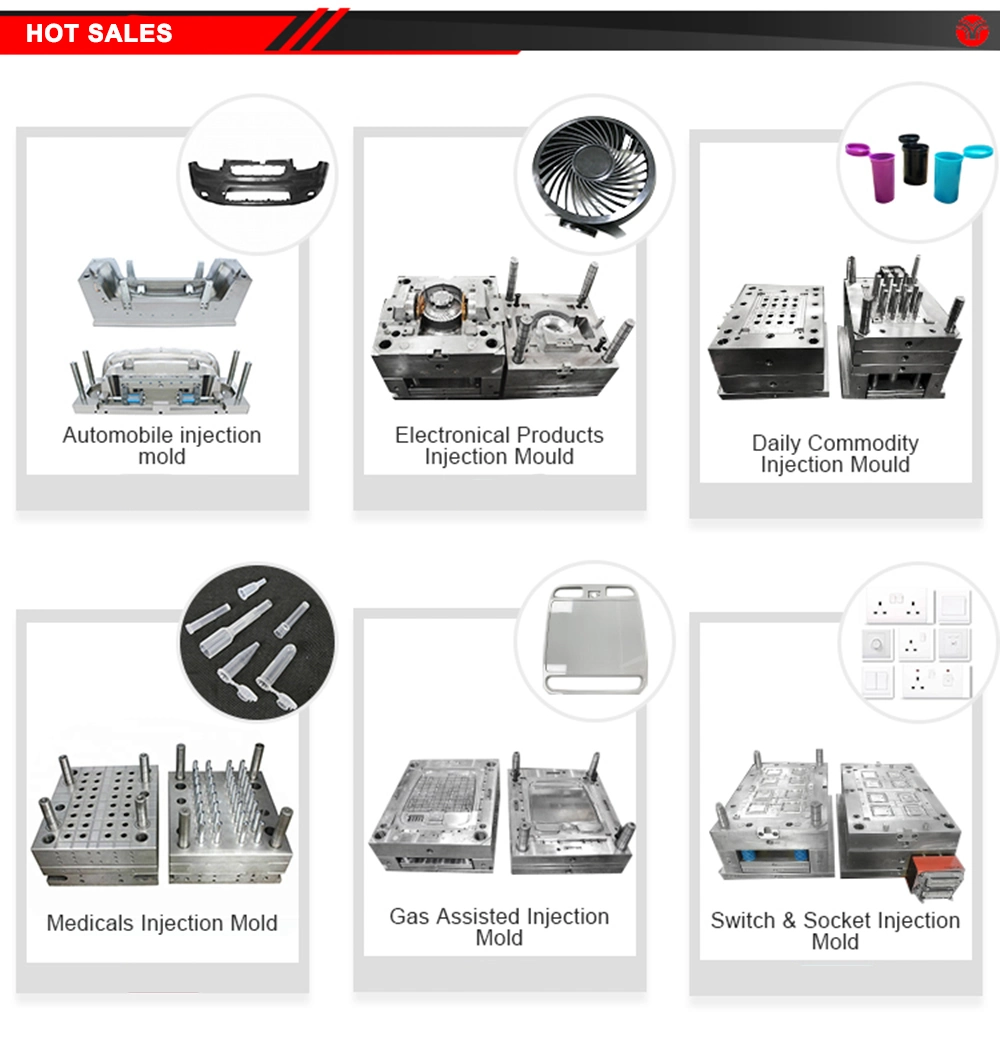 Custom Plastic Injection Mould for Transparent LED Lamp Cover